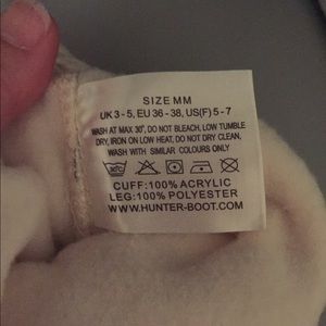 Hunter Accessories - NWOT Hunter boot socks! Hunter Accessories - NWOT Hunter boot socks!